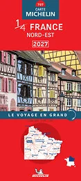 Carte Nationale France Nord-Est 2027