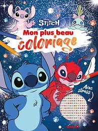 Disney Stitch - Mon plus beau coloriage (Stitch, Angel, Leroy) - Avec strass
