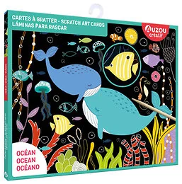 Mes cartes à gratter - Océan