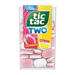 Tic Tac Two Framboise Citron 38,5g