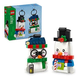 Lego Iconic - Les bonshommes de neige décoratifs - Lego 40812