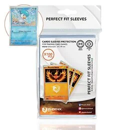 Boîte de 100 Sleeves sans rebord Phoenix Shield