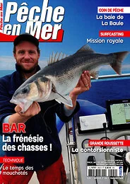 Magazine Peche en mer, numéro 494, du 21/08/2026