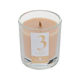 Bougie parfumée en verre Numia 180g - Eclat d'ambre