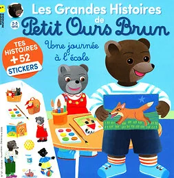 Magazine Les grandes histoires de petit ours brun, numéro 57, du 14/09/2026