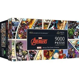 Puzzle 9000 pièces Marvel Accross the comic universe Trefl