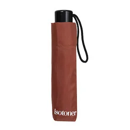 Parapluie 3 sections rouille 90 cm Isotoner