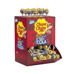 Chupa Chups Boite présentoir 150 sucettes Cola