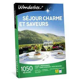 Wonderbox Séjour charme et saveurs