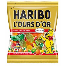 Haribo L'ours d'or mini sachet 40g 