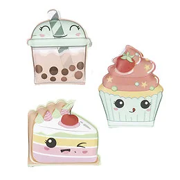 Mini carnet Funny Kawaii porte-clés - Modèle aléatoire