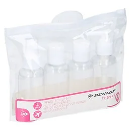 Set bouteilles de voyage 4 pièces Dunlop