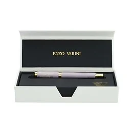 Stylo Roller Palazzo Greek Colonnes rose et violet Enzo Varini