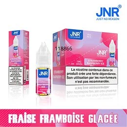 E-liquide Fraise Framboise glacée 10 ml JNR