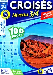 Magazine Croises 3/4 gd format, numéro 43, du 10/09/2026