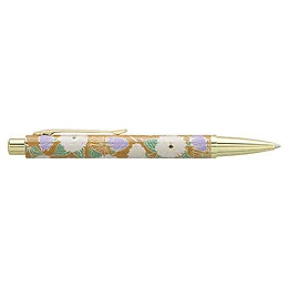 Stylo Bille Flowers Plumo coloris Orange Enzo Varini