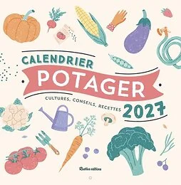 Calendrier mural potager 2027