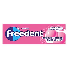 Chewing-gum Bubble Menthe 14g Freedent