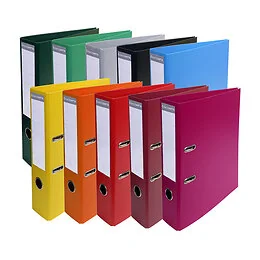 Classeur à levier PVC A4 dos 70mm Exacompta Modèle aléatoire Couleur Vive