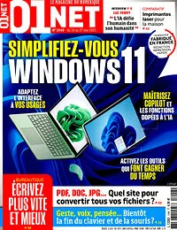 Magazine 01 net, numéro 1046, du 14/05/2025