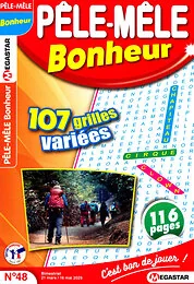 Magazine Pele mele bonheur, numéro 48, du 21/03/2025