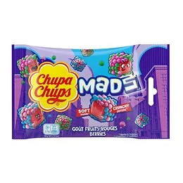 Chupa Chups MADS Fruits Rouges Sachet 45g