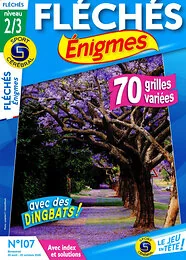 Magazine Fleches enigmes, numéro 107, du 20/08/2026
