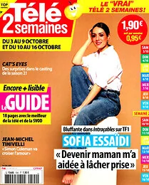 Magazine Tele 2 semaines, numéro 594, du 26/09/2026