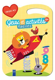 Jeux et activités faciles 5+ - Lion 
