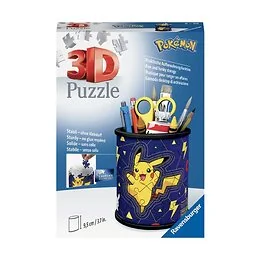 Puzzle 3D Pot à crayons Pokémon Ravensburger 