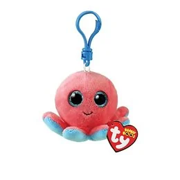 Peluche porte-clés Beanie boo's Sheldon la Pieuvre TY