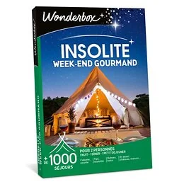 Wonderbox Insolite week-end gourmand Nouvelle édition