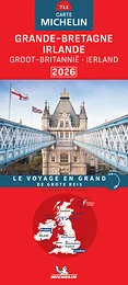 Carte Nationale Grande-Bretagne, Irlande 2026