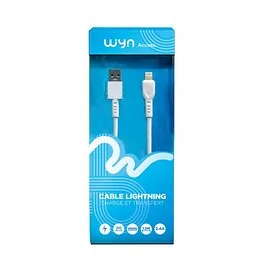 Câble Apple Lightning blanc Wyn access