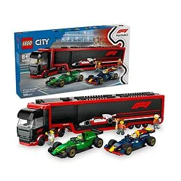 Lego City - Camion de F1 avec voitures de F1 RB20 et AMR24 - Lego 60445