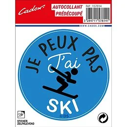 Ministicker Je Peux Pas J'ai Ski