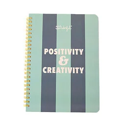 Cahier A4 Positivity and creativity Mr Wonderful