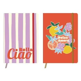 Carnet brochure souple A5 128 pages ligné Dolce Amore Clairefontaine Modèle Aléatoire