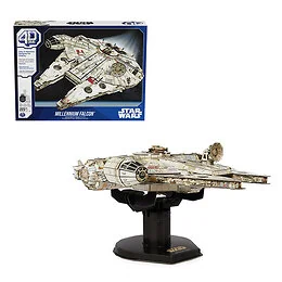 Puzzle Maquette 4D Faucon Millenium Star Wars - 223 pièces 