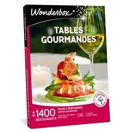 Wonderbox Tables gourmandes Nouvelle édition