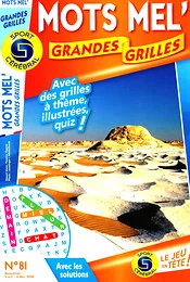 Magazine Mots mel g grilles, numéro 81, du 09/10/2026