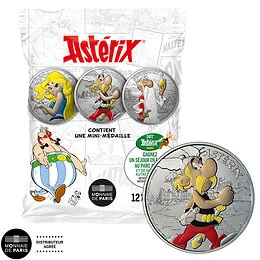 Pochette Surprise Monnaie de Paris Médaille Astérix