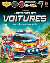 Construis tes voitures avec des autocollants - dès 5 ans