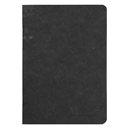 Carnet piqué A5 96 pages ligné noir Nomaddict Clairefontaine
