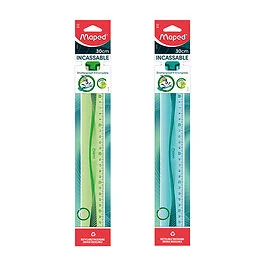 Règle plastique incassable 30 cm Maped