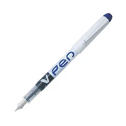 Stylo plume jetable bleu V Pen Pilot