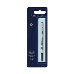 Recharge stylo roller noir fin Waterman