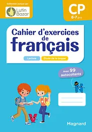 Cahier d'exercices de français CP