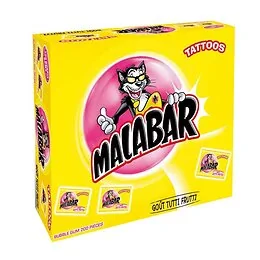 Malabar tutti frutti boîte 200 chewing-gums 