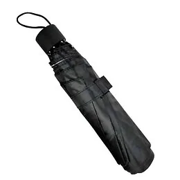Parapluie pliable noir avec housse